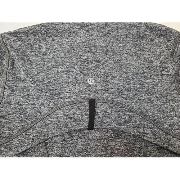 Lululemon Define Jacket Heathered Black Full Zip Grey Size 6 Womens - Picture 3 of 7